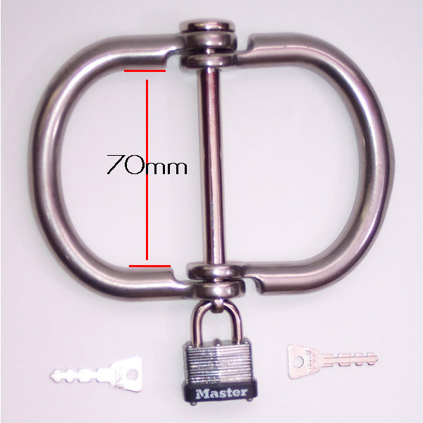 70mm Stainless Steel D Shackles, image 2