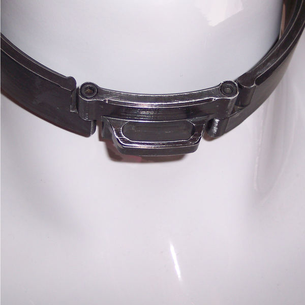 Brushed Black Aluminum Slave collar