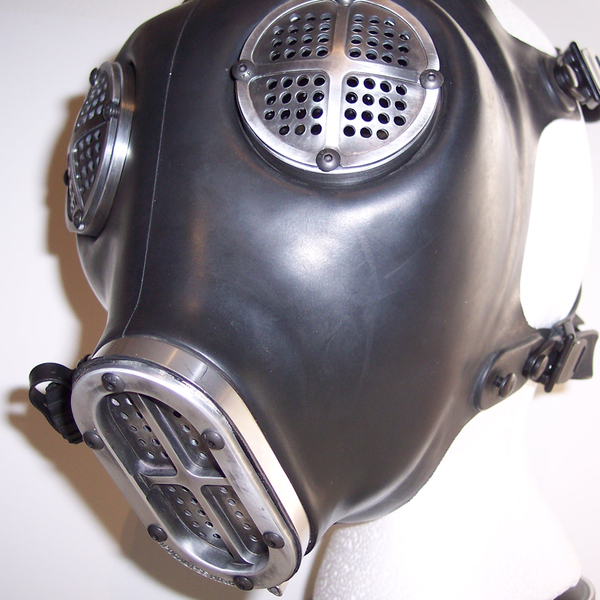 Apocalypse Fetish Gas Mask (Type 3-c/w clear and red lenses)